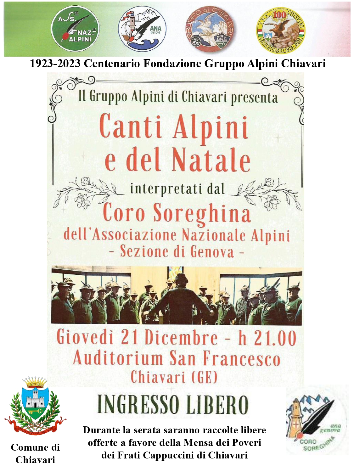 Concerto del Coro degli Alpini