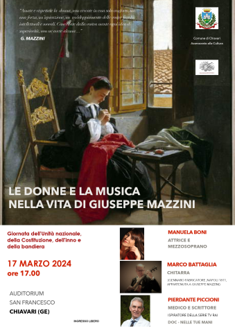 Le donne e la musica nella vita di Giuseppe Mazzini