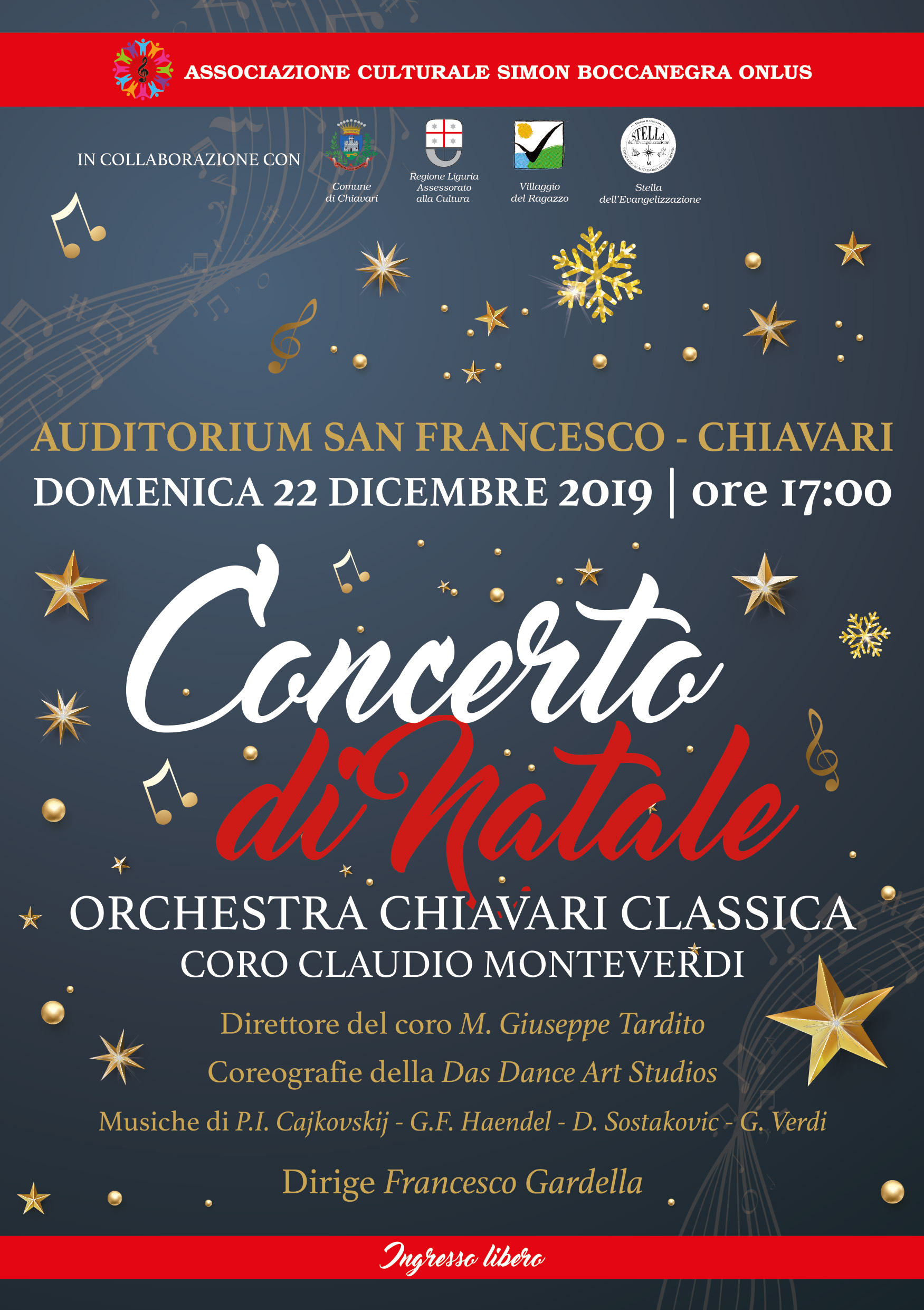 Immagini Concerto Di Natale.Concerto Di Natale Comune Di Chiavari